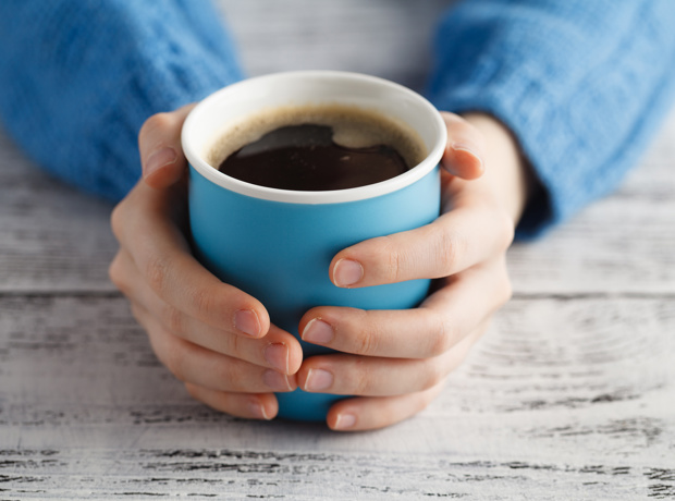Hands And Mug