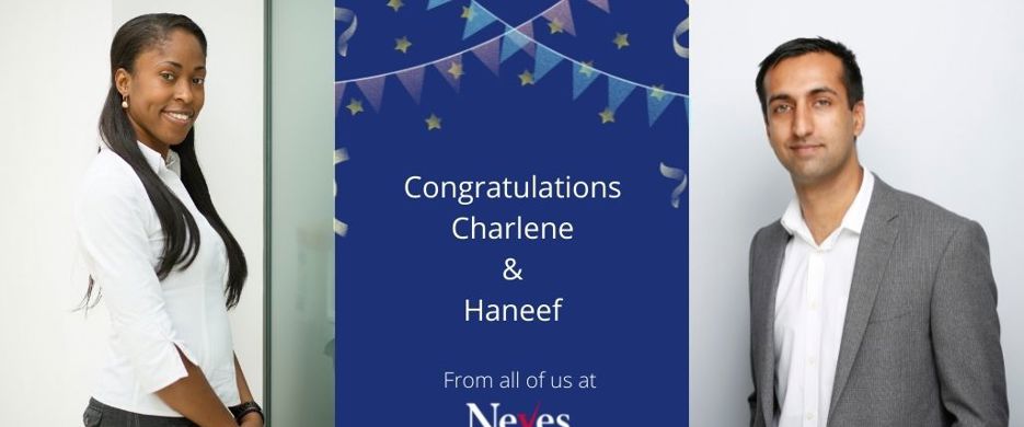Charlene Shillingford and Haneef Khan promotion 