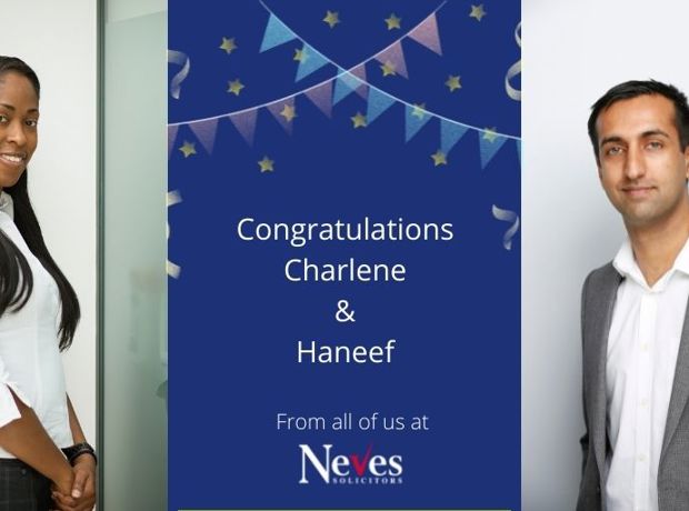 Charlene Shillingford and Haneef Khan promotion 