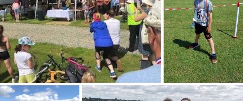 collage of silsoe stride photos