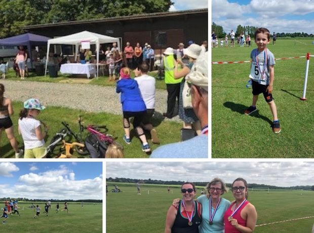 collage of silsoe stride photos