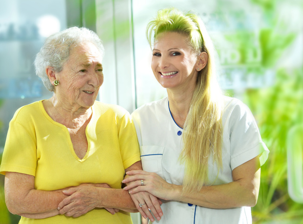 carer with elderly person