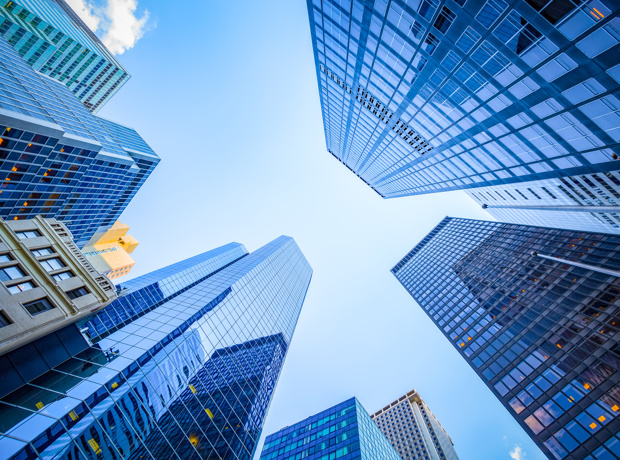 high rise office buildings