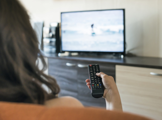 Watching TV