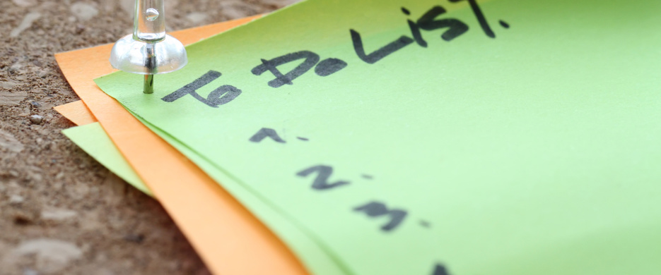 to do list