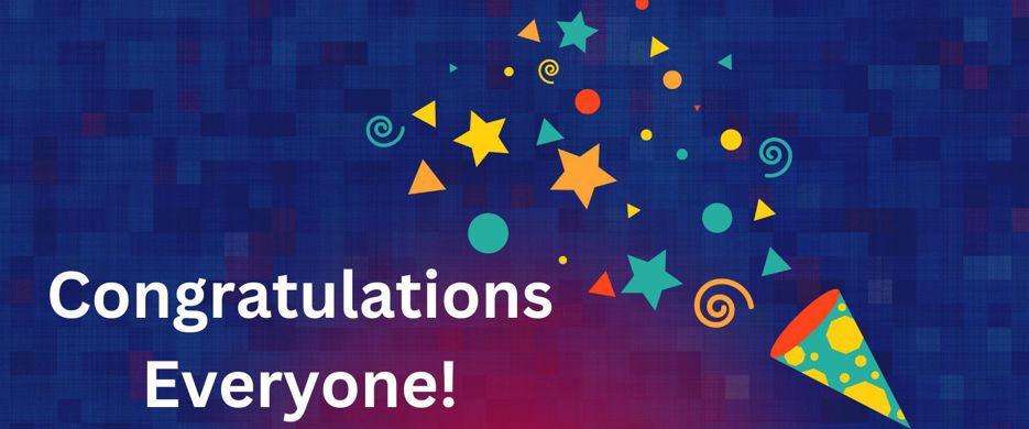 Congratulations graphic