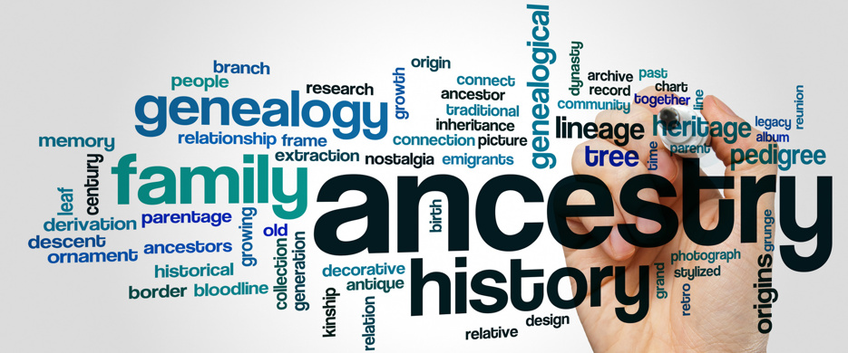 family history wordcloud