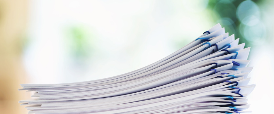 stack of papers