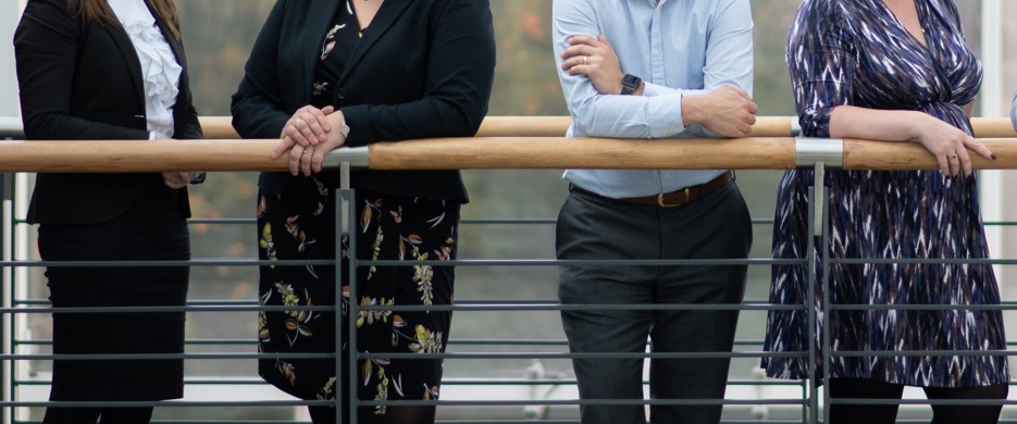 Four Members Of Staff On Crossway 