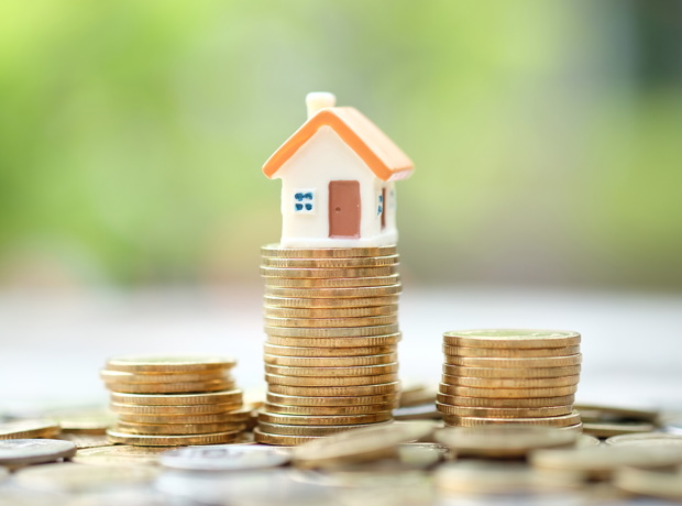 House On Stack Of Money