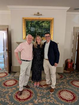 Peter Kelly, Beth Woodward and Stewart Matthews