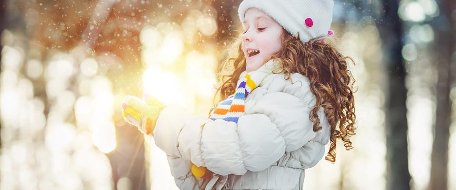 Child In Winter Clothes 