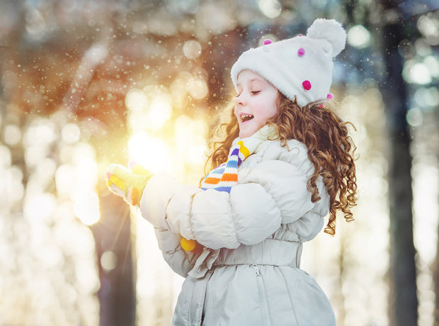 Child In Winter Clothes