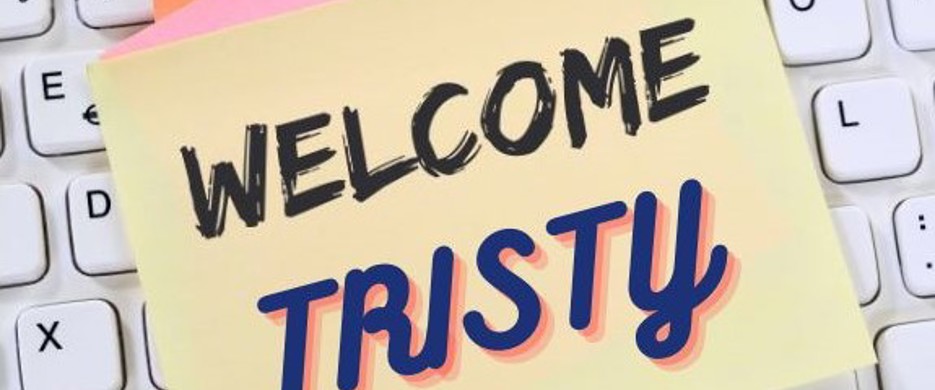Welcome Tristy Pateman Sticker