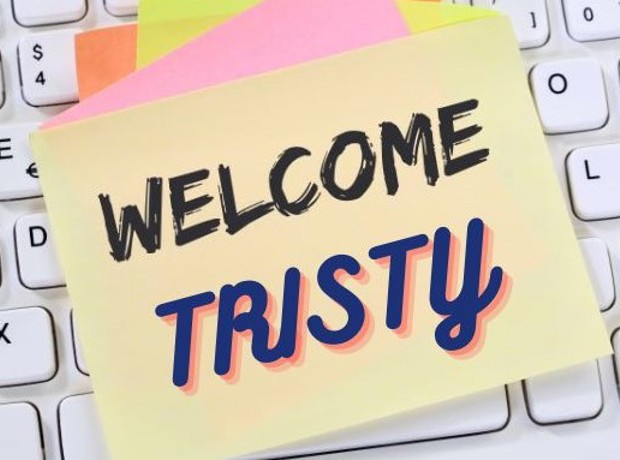 Welcome Tristy Pateman Sticker